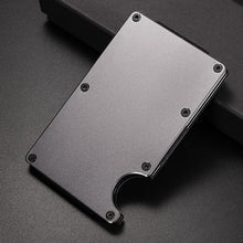 Load image into Gallery viewer, Metal Mini Anti-thief Wallet