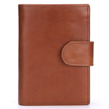 Load image into Gallery viewer, Men Wallet Genuine Leather