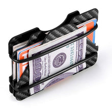 Load image into Gallery viewer, Anti-thief Carbon Fiber Wallet