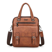 Load image into Gallery viewer, Men Split Leather Handbag
