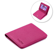 Load image into Gallery viewer, Genuine Leather Mini Wallet